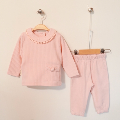 Luminoso 5200 6-9-12 Ay Cepli Jakarlı Kız İkili Takım